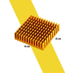 Nhôm tản nhiệt 40x40x11mm