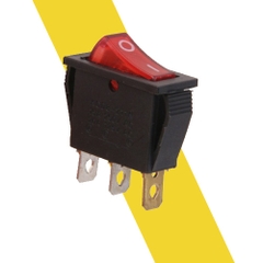 Công Tắc Bập Bênh KCD3-101 16A 250V – 3 Chân, Loại Lớn, Có Đèn