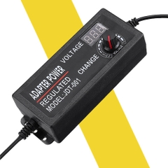 Adapter điều chỉnh điện áp 12V 24V hiển thị volt led