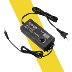 Adapter điều chỉnh điện áp 12V 24V hiển thị volt led