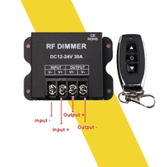 Dimmer điều khiển đèn led 12-24V 30A điều khiển remote