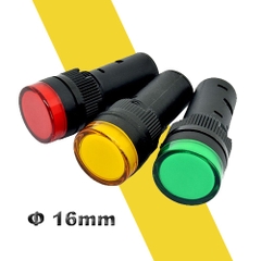 LA38 Đèn báo pha, đèn báo tủ điện 22mm