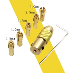 Bộ đầu kẹp mũi khoan mini 5 chi tiết