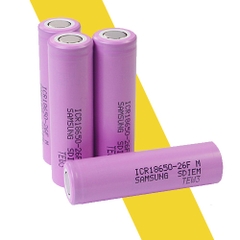 Cell pin Samsung 18650 2600mAh 3.7V