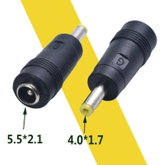 Jack chuyển nguồn DC 5.5x2.1mm sang 4.0x1.7mm