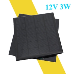 Pin Năng lượng mặt trời Solar Panel 12V 3W