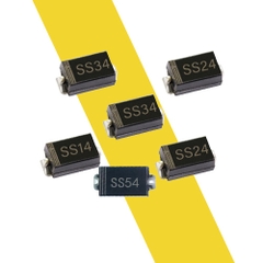 Diode Schottky Dán SS14 SS24 SS34 SS54 Chỉnh Lưu Siêu Nhanh