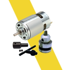 Bộ khoan tự chế động cơ 775 kèm đầu kẹp mũi khoan B10