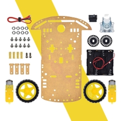 Bộ khung xe robot 3 bánh