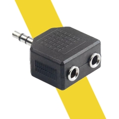 Jack Chia Audio 3.5mm 2 Cổng Ra – Dùng chia tai nghe, loa