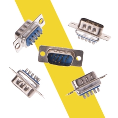 Cổng COM DB9 – Jack RS232 đực cái vỏ nhựa hàn dây