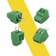 Domino 2 chân KF128 2P 5.08MM