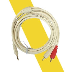 Cáp Audio 3.5 to RCA AV Audio 1.8m Loại Xịn