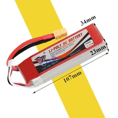 Pin lipo 3S 12.6V 2700mAh