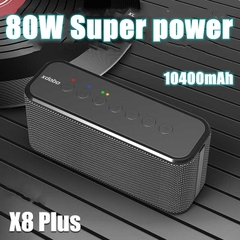 Loa Bluetooth XDOBO X8 Plus 80W HighPower Loa Bluetooth Siêu Trầm Ngoài Trời Chống Thấm Nước Bass Cột TWS Chấn Động Trung Tâm Âm Nhạc