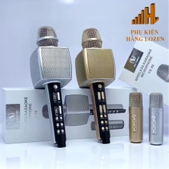 Mic hát karaoke Bluetooth SU-YOSD YS-98 kèm 1 mic mini hát song ca