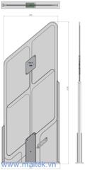Cổng an ninh RFID thạch anh