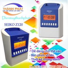 Máy chấm công thẻ giấy SEIKO Z120