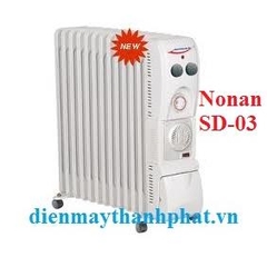Máy sưởi dầu Nonan SD-03