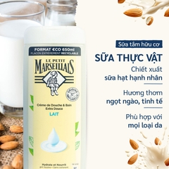 Sữa tắm 92% hữu cơ LE PETIT MARSEILLAIS 650ml