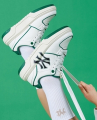 Giày MLB Chunky Liner New York Yankees "White Green"