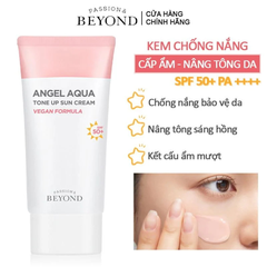Kem chống nắng thuần chay Beyond Angel Aqua Tone-up Sun Cream 50ML