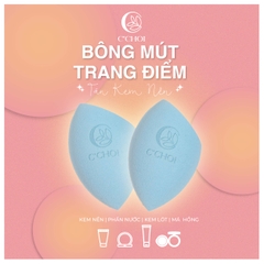 Bông mút trang điểm tán kem nền C’Choi