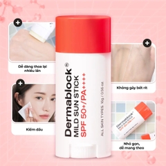 Sáp chống nắng Dermablock Mild Sun Stick SPF50+