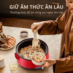 Nồi Lẩu Điện Lòng 4L Có Thể Tách Rời Mishio MK348
