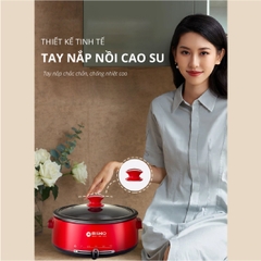 Nồi Lẩu Điện Lòng 4L Có Thể Tách Rời Mishio MK348