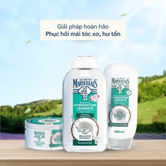 Dầu Xả Dưỡng Tóc Le Petit Marseillais Dưỡng Ẩm Dịu Nhẹ Với Nước Dừa Hữu Cơ 200ml