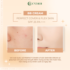 Kem che khuyết điểm C'Choi - Perfect Cover & Flex Skin BB Cream