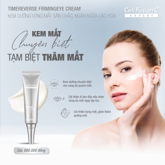 Kem dưỡng vùng mắt giúp ngăn ngừa lão hoá, săn chắc da 20ml - Cell Fusion C Expert Time Reverse Firming Eye Cream