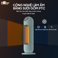 Quạt Sưởi Gốm Bear DNQ-C20B1
