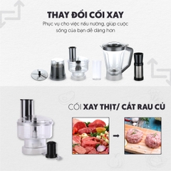 Máy Xay Ép Đa Năng 7 Trong 1 Mishio MK323