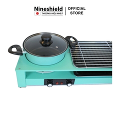 Bếp Lẩu Nướng Đa Năng 2 Trong 1 Nineshield KB-303