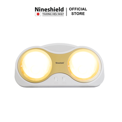 Đèn Sưởi Nhà Tắm 2 Bóng Nineshield NS032B