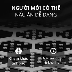CHẢO CHỐNG DÍNH INOX BLACKCUBE SIZE 28CM MK251