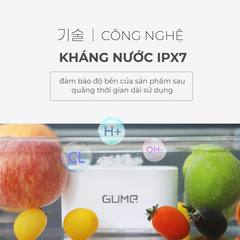 Máy Khử Khuẩn Thực Phẩm Gume - Hàng Chính Hãng Hàn Quốc Bảo Hành 12 Tháng