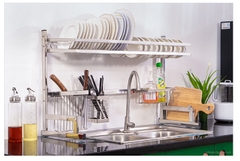 Kệ Bát Inox Trên Bồn Rửa Kalpen