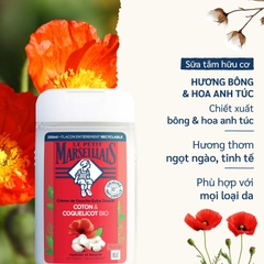 Sữa Tắm 92% hữu cơ LE PETIT MARSEILLAIS dạng kem 250ml