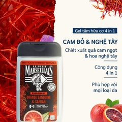 Sữa Tắm Le Petit Marseillais 4 Trong 1 Dành Cho Cơ Thể, Tóc, Mặt Và Râu 250ml