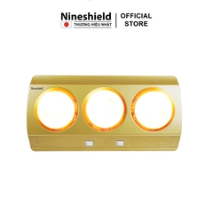 Đèn Sưởi Nhà Tắm 3 Bóng Nineshield NS043B