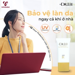 Kem chống nắng, dưỡng ẩm +Dr.Lee Sun Solution Daily Moist Protection SPF 50+ và PA+++