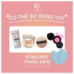 Bông mút trang điểm tán kem nền C’Choi
