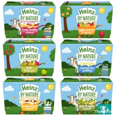 Custard hoa quả Heinz UK (pack 4 hộp)