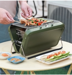 BMG - Kệ nướng BBQ mini di động (Đỏ)