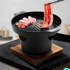 BMG-SP413 - Bếp nhôm nướng BBQ cá nhân, dùng cồn có đầu bấc