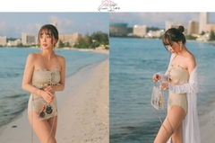 Bikini cạp cao thắt eo