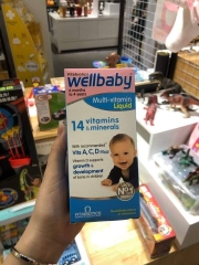 Vitamin tổng hợp Wellbaby UK 6M - 4Y